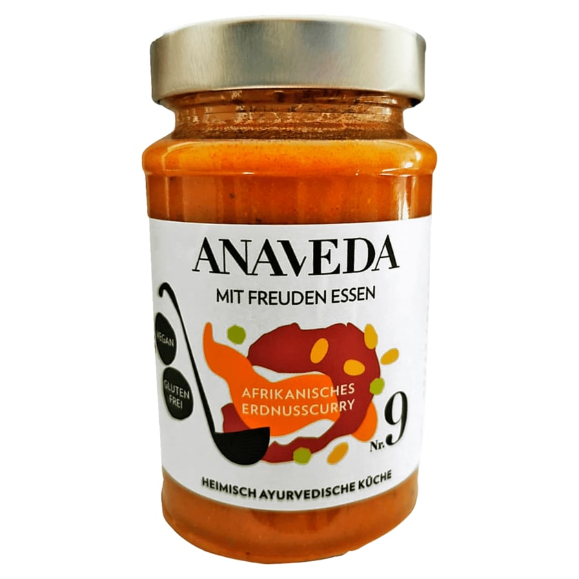 Anaveda Bio Afrikanisches Erdnusscurry Nr. 9 390g